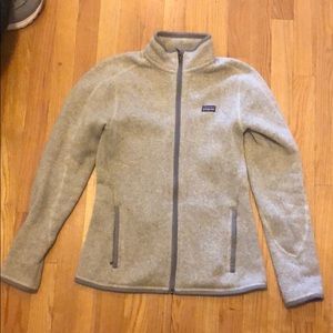 Patagonia Full Zip Better Sweater Grey Marbled